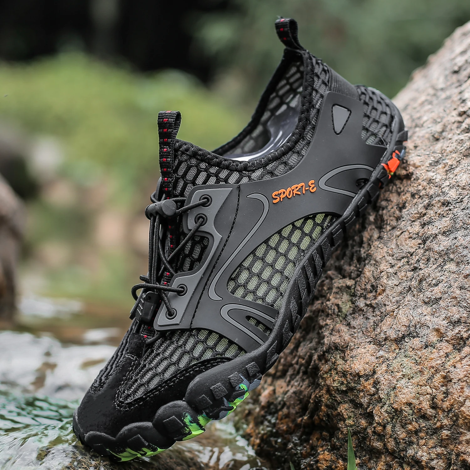 Men\'s Water Shoes Quick Dry Non-slip Swimming Beach Casual Shoes Fitness River Sports Cycling Rock Climbing Shoes