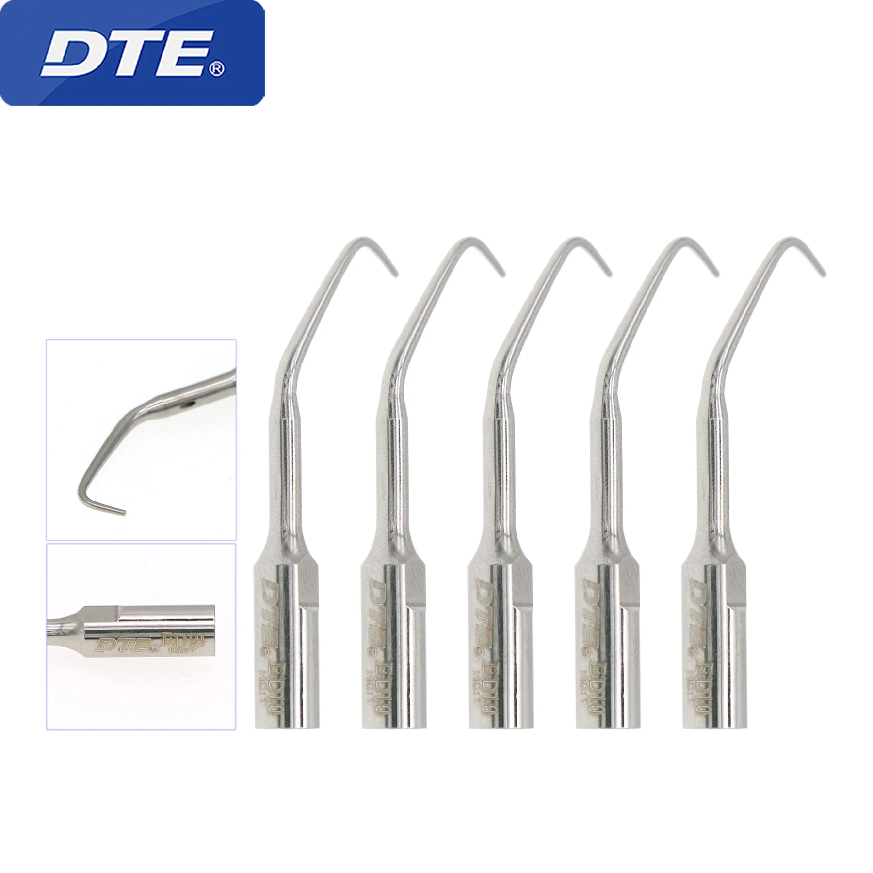 Woodpecker DTE Dental Ultrasonic Scaler Tips root canal Dentistry Ultrasound Scaling Tip Fit EMS SATELEC NSK Dental Product ED10