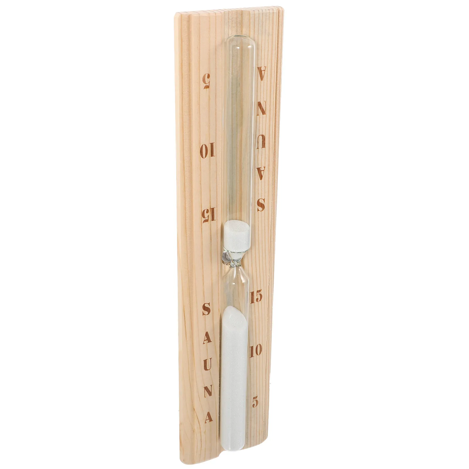 Wooden Sauna Timer 15 Minute Hourglass Sand Clock for Spa Bathroom Home Decor Sauna Accessories