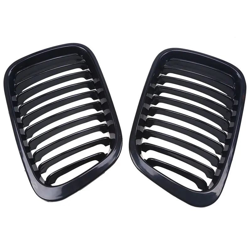 Front Kidney Grille Racing Air Inlet Grill Fit For BMW 3 Series E46 325i 330i 323i 4 Door 1998 1999 2000 2001 Car Accessories