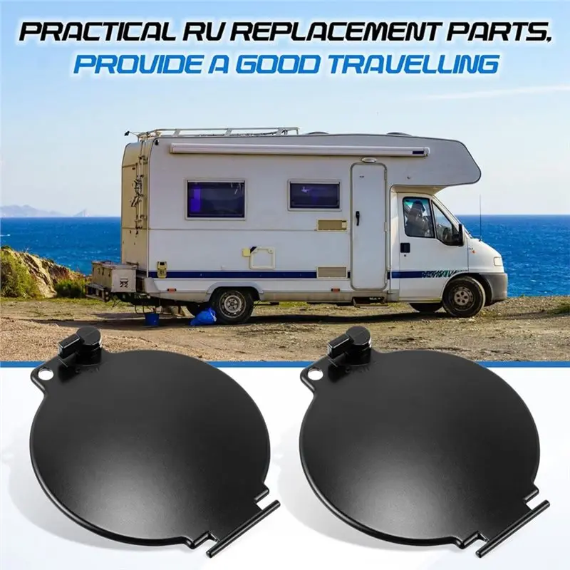 New Arrivals-Sewer Hose Replacement 2 Pack RV Hatch Door Cover Carrier