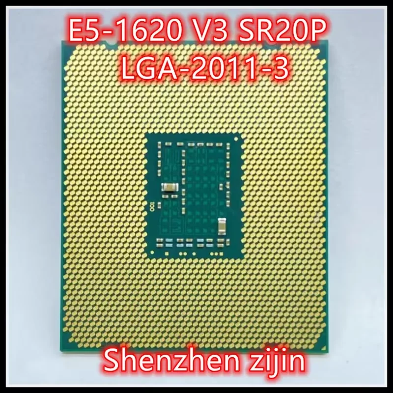 Processeur E5 1620 V3 E5 1620V3 SR20P, 3.50GHz, 4 cœurs, 10 mo, LGA 2011, 3 d'occasion E5-1620V3 E5-1620 V3