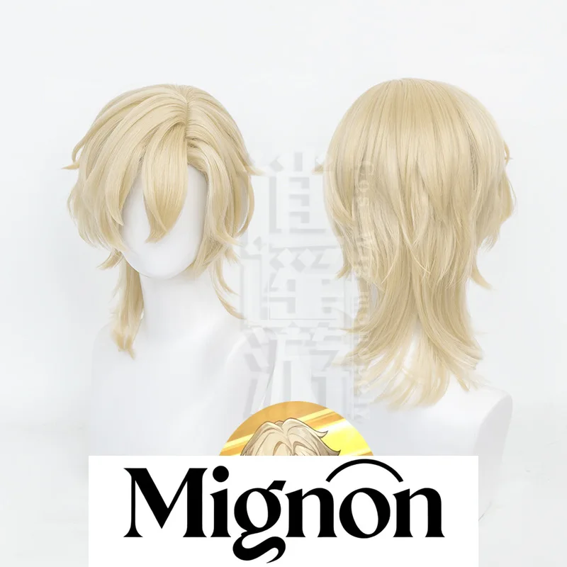 

Honkai: Star Rail Aventurine Cosplay Wig Simulation Scalp Top Penacony Halloween Gift