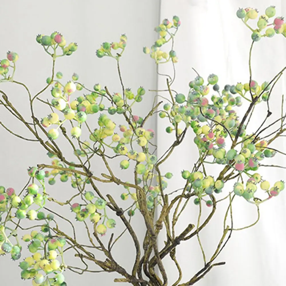 Wreath Home Office Wedding Decoration Home Decorations Artificial Plants Party Decorations Artificial Blueberry Branches