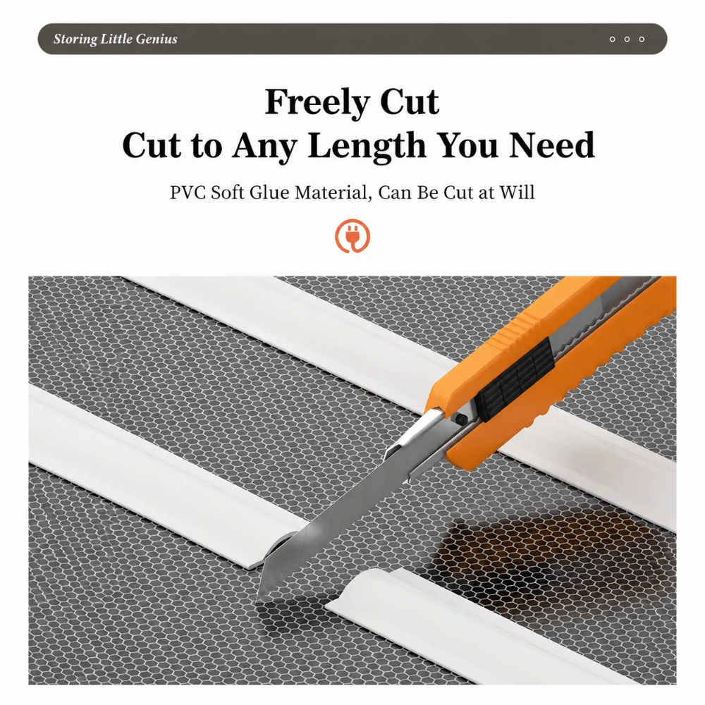 High Quality PVC Floor Cable Cover Self Adhesive 300cm Ethernet Cable Hider No Drill Soft Cable Protector Carpet/Floor
