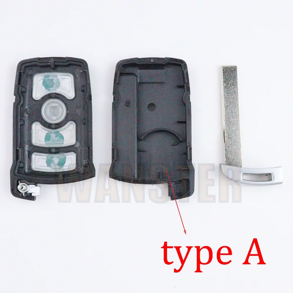 กุญแจรถ Fob กรณีเชลล์สําหรับ BMW 7 Series E65 E66 E67 E68 745i 745Li 750i 750Li 760i 730 740 Original เปลี่ยน