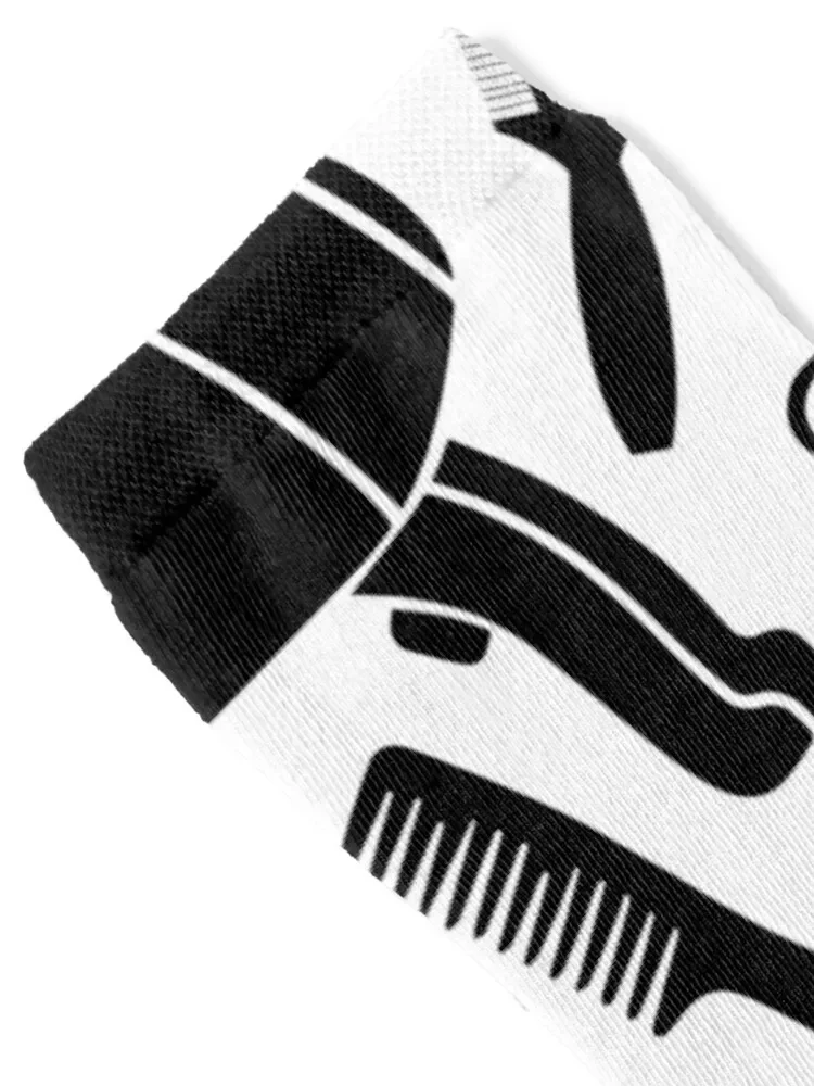 Hairstylist Pattern Socks floral floor winter gifts sport Socks Girl Men's