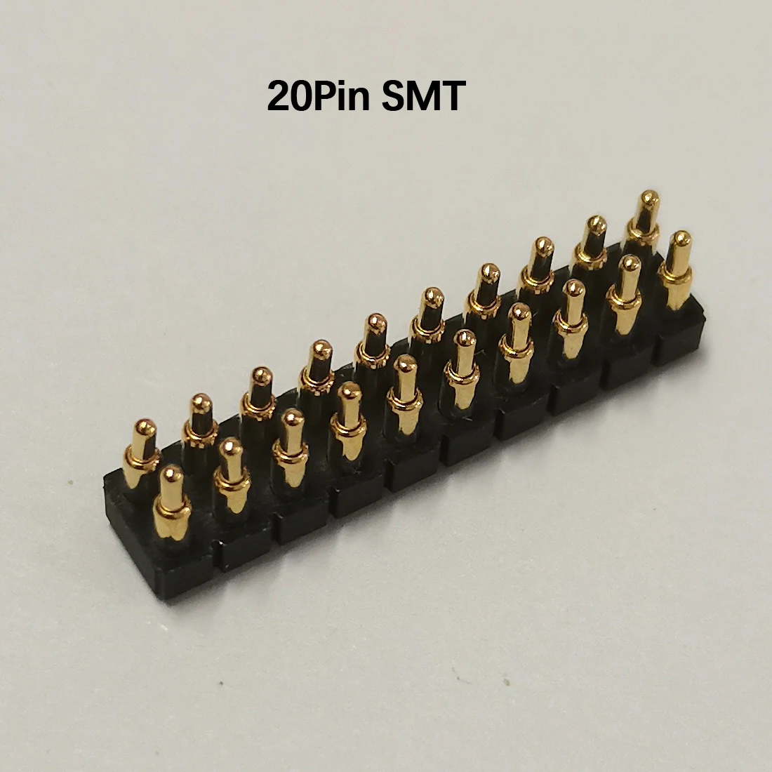 1 Stück DC-Stecker Pogo-Pin-Verbinder SMT DIP 2,54 mm Rastermaß 2345681012141620-Pin Doppelreihiger Federkontakt PCB Batterieladung – Detail 16