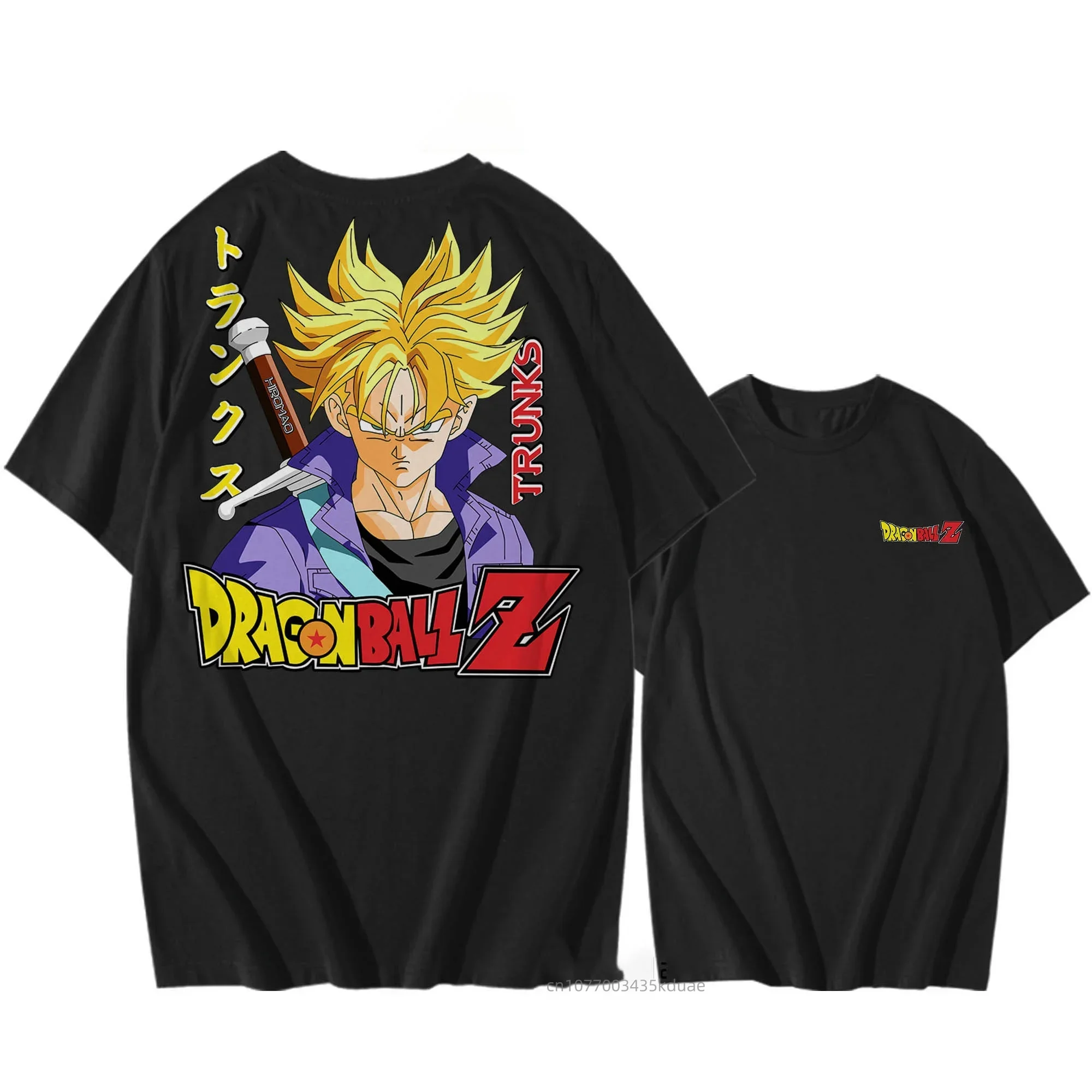 

25 New Dragon BALL TURNKS New Anime T-shirt, Dragon BALL Cotton T-shirt for Men and Women, Clothing, Fashion Short Sleeve Shirt