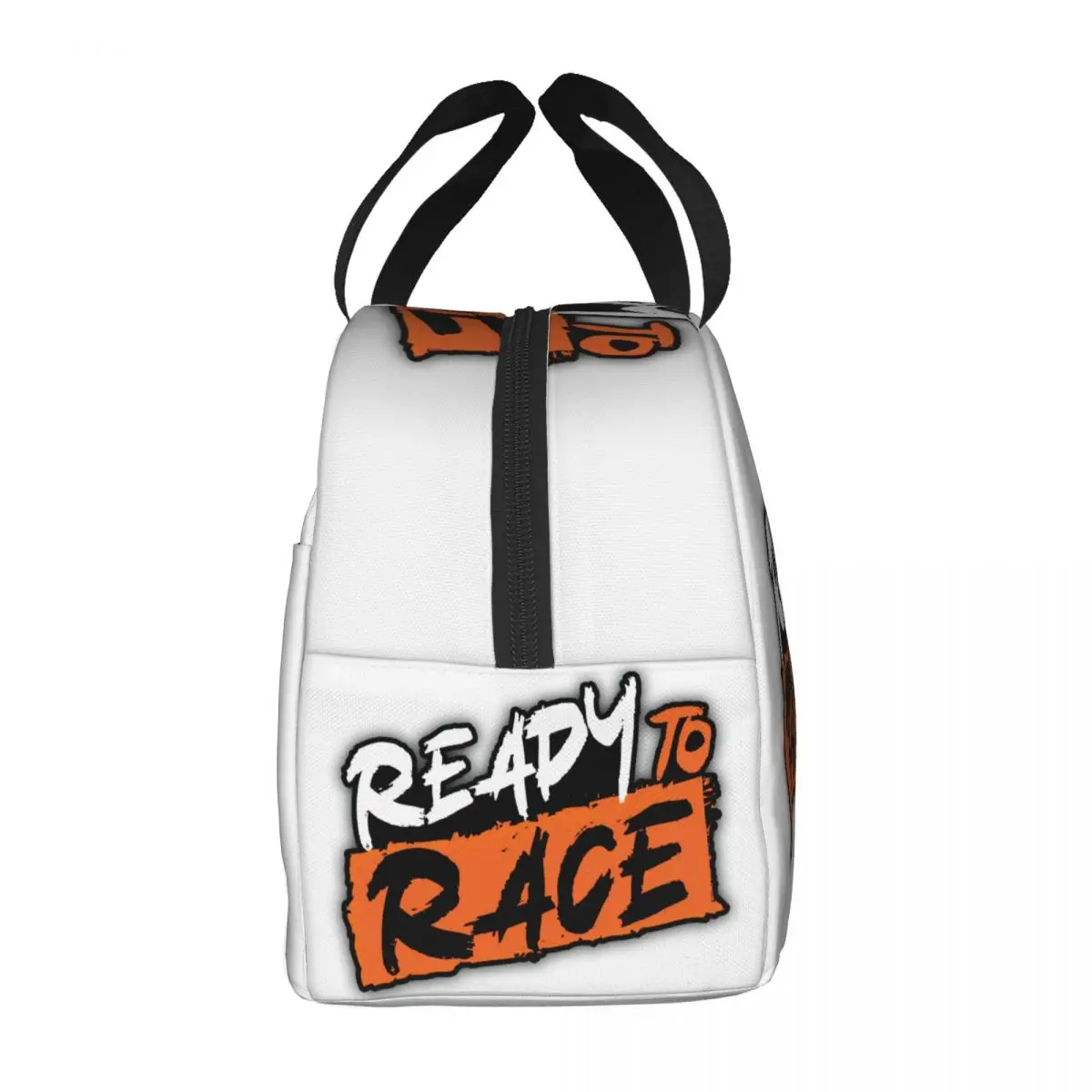 Custom Ready To Race Thermal Insulated Lunch Bag Motorcycle Rider Racing Sport Resuable Lunch Container for Storage Food Box