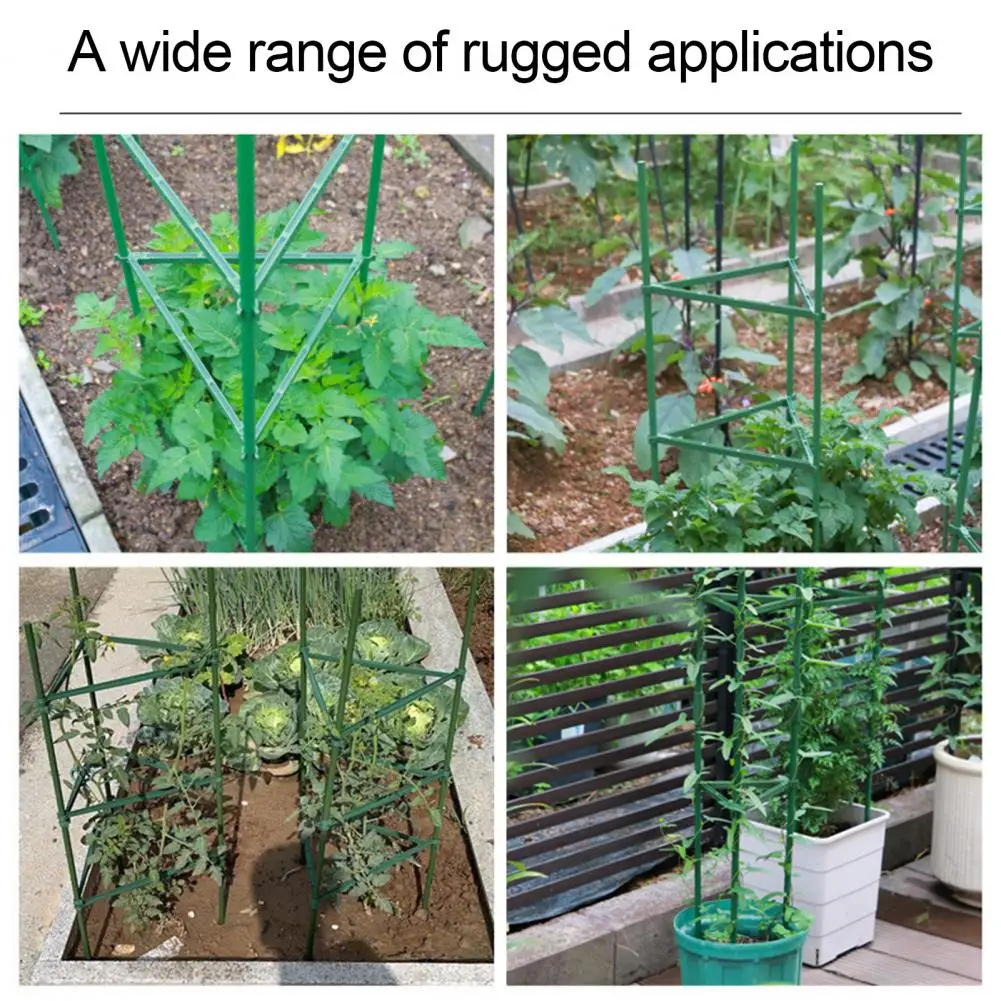 Tomato Cages for Garden Tomato Plant Support Cages for Garden Pots Outdoor Climbing Vegetable Trellis Stakes Durable
