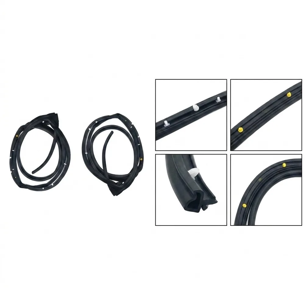 For Daily Driving Protection Door Weatherstrip Seal Auto Door Gasket High-quality Rubber Material Direct Replacement Part