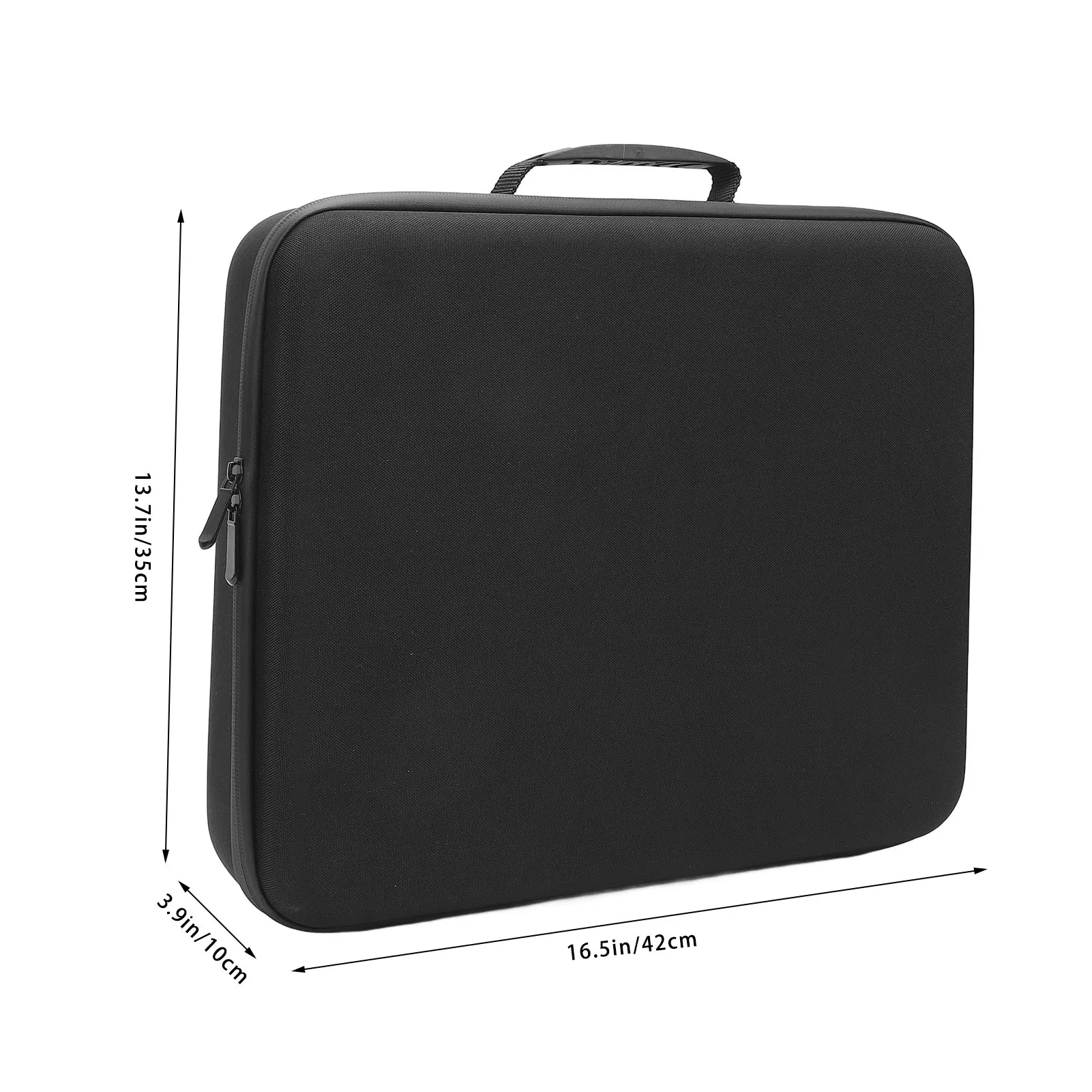 Satellite Travel Bag Hard Shell Double Layer Shock Absorption Foam Portable Case for Starlink Mini Dish Cable Adapter Power Supply