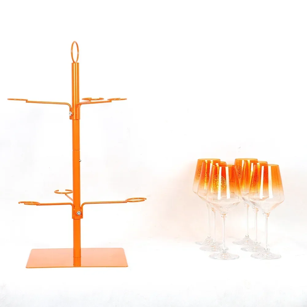 Cocktail tree stand countertop wine glass party display