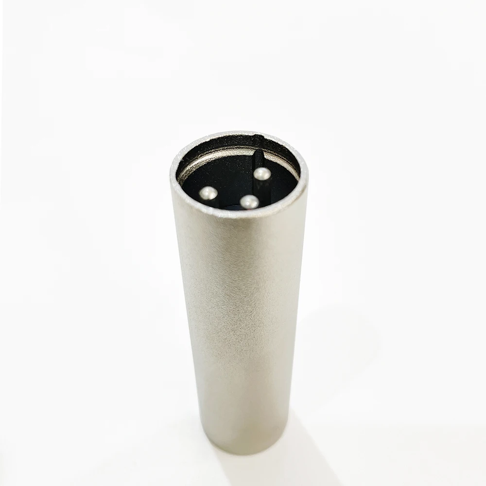 1/3/5Pcs 3Pin XLR Plug Male to Male Audio Microphone Adapter Cannon plug Extension Converter Connector High Quality