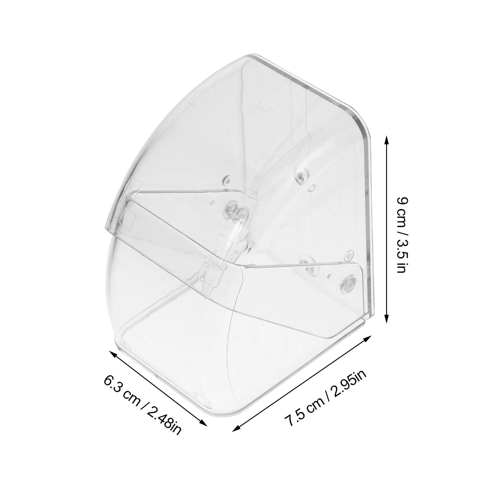 Doorbell Rain Cover Transparent Waterproof Protector For Wireless Switch Weatherproof Control Protective Cover