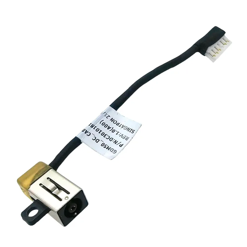 DC Power Jack Plug in Port Cable for Dell Inspiron 15 3510 3511 3520 3521 3535 P112F/16 5640 5645 P131F/Vostro