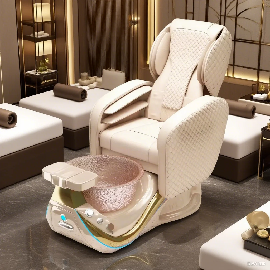 

Luxury Lounge Professional Manicure Massage Foot Spa Pedicure Chair for Nail Salon