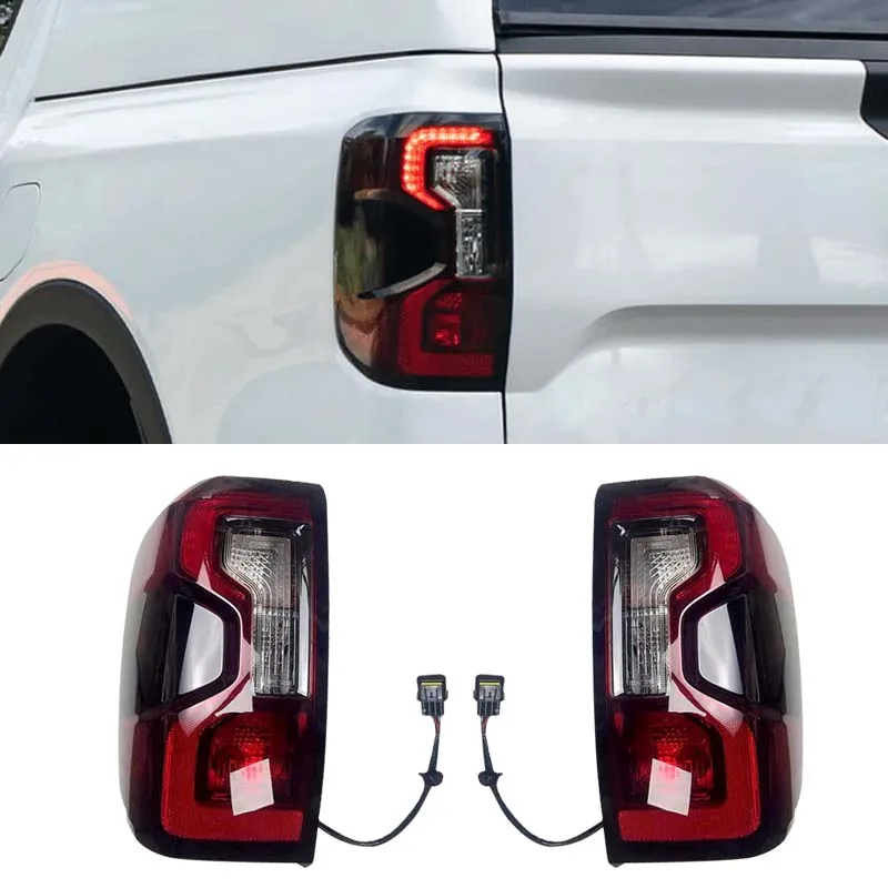 

For Ford Ranger 2022-2025 Car Halogen Taillight Steering Lighting Brake Light Driving Light Warning Flashing Light Reversing