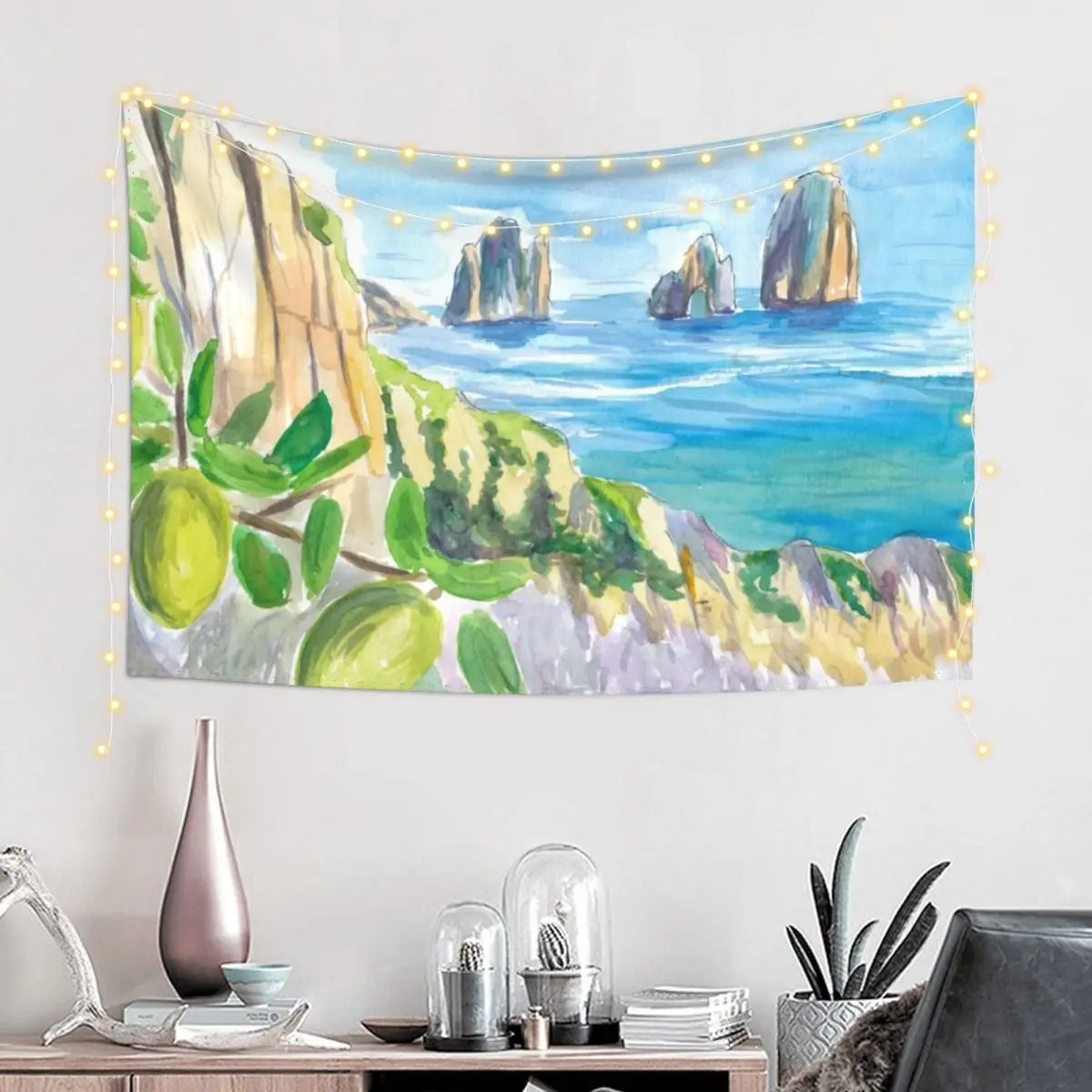 Flying Mountain Explorer - Landscape Photography Tapestry Bedroom Decor Aesthetic Room Decor Korean Tapestry