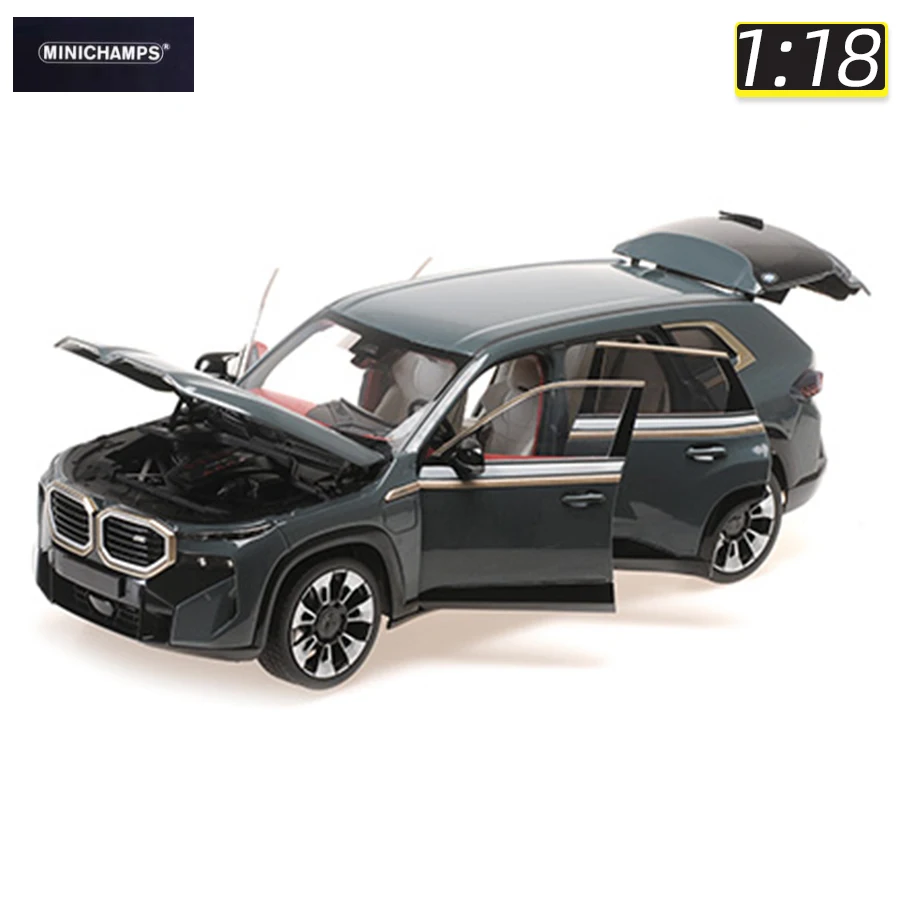 MINICHAMPS 1:18 scale new BMW XM 2023 off-road alloy car model SUV static display collection