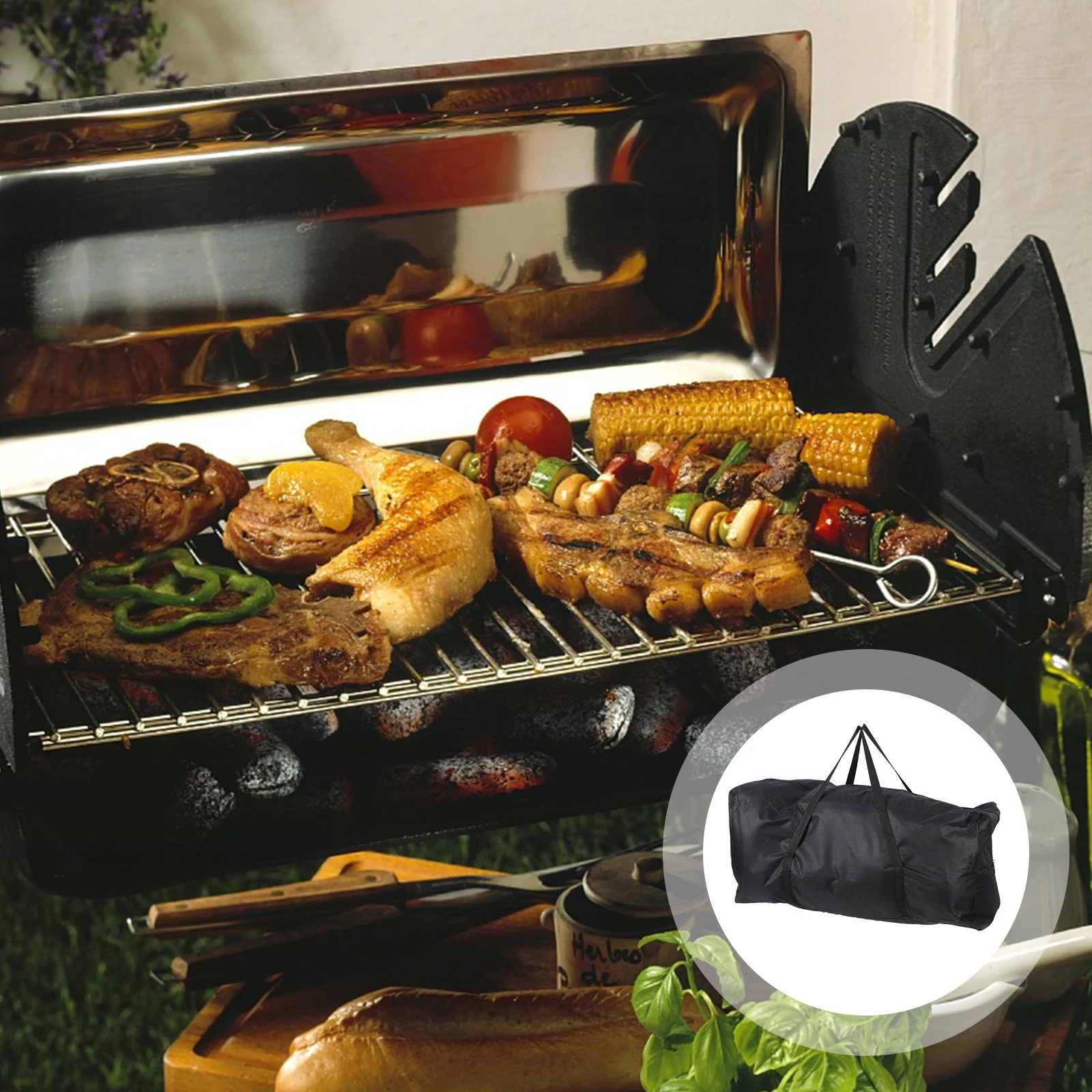 

Long-Lasting Grill Accessory Bag Functional Tool Bag for Outdoor Supplies Tool Organizers Travel Bags Outdoor Bags with Zipper