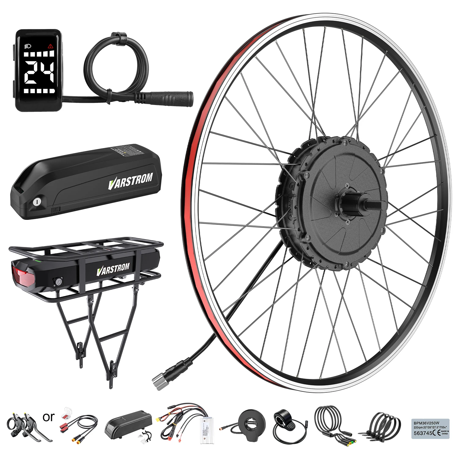 [US Stock] Bafang G020 48V 500W G0900 48V 750W Rear Hub Motor 135-142mm 20/26/27.5/700C