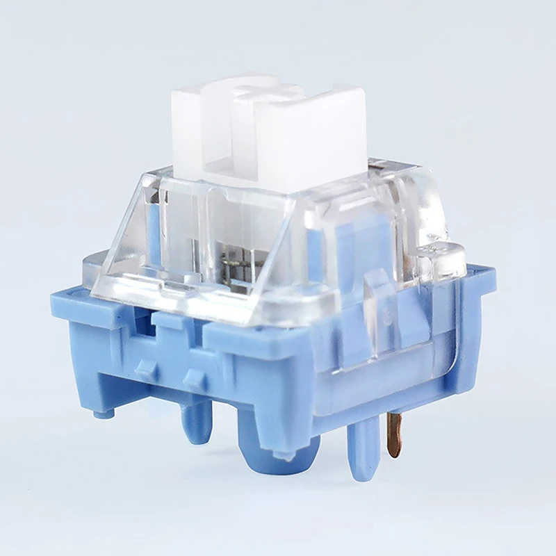 푸른 하늘 및 흰 구름 스위치, 5 핀 45gf 촉각 스위치, 방진 스템, MX 정비사와 호환 가능, 10-60 개