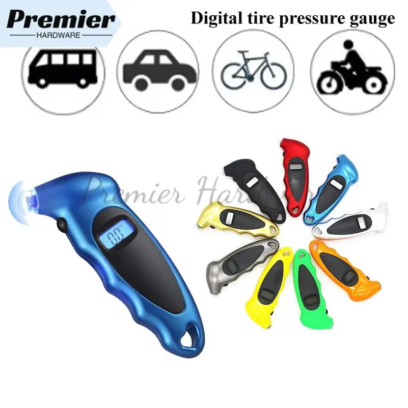 

New Tire Pressure Gauge Backlight High-precision Digital Tire Pressure Monitoring Car Tyre Air Pressure Gauge Meter LCD Display