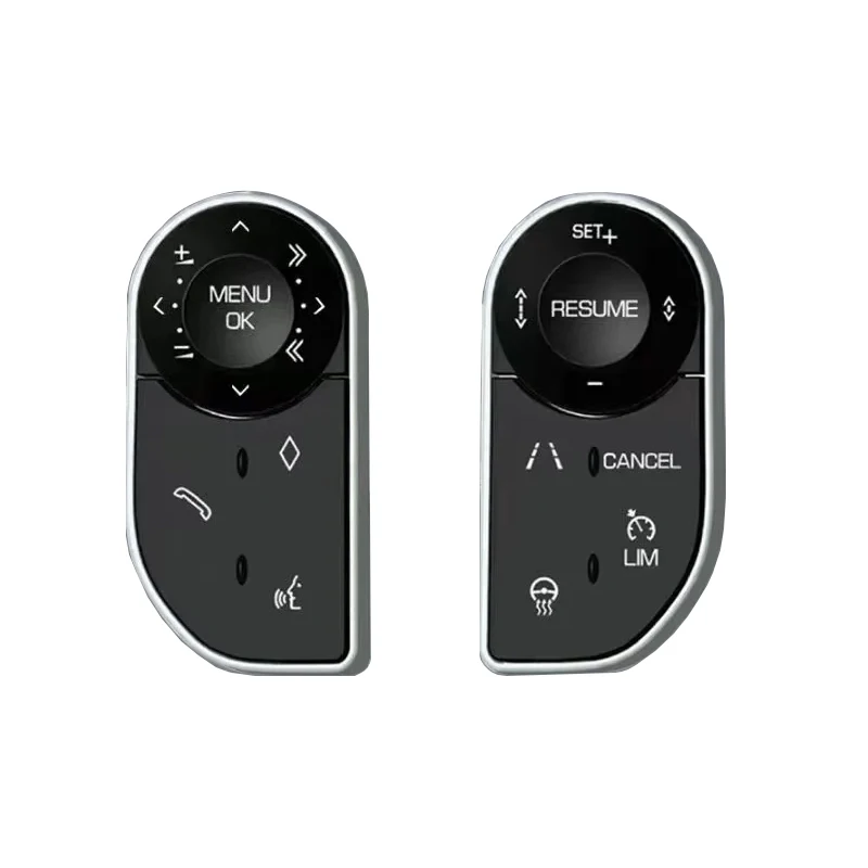 Car Steering Wheel Touch Buttons For Land Rover Range Rover Vogue HSE Sport Discovery 5 LR5 L405 L494 2013-2017 Control Keys