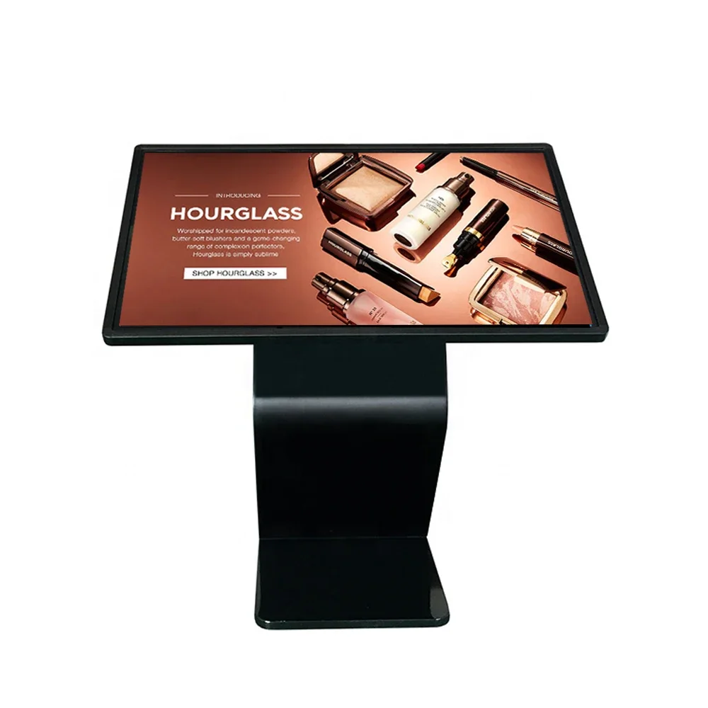 43 Inch Lcd Information Kiosk All in One Horizontal Advertising Screen Self Service Kiosk Machine