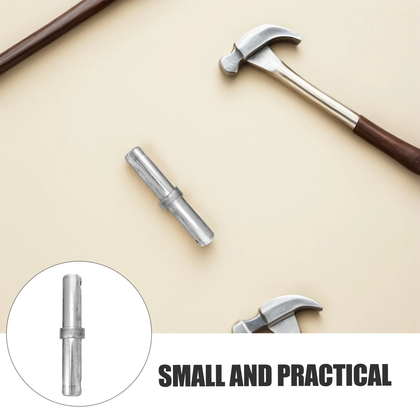 2Pcs Scaffolding Spring Retainer Coupling Pin Insert Pin for Rolling Scaffold Versatile Compatibility Heavy Duty Scaffold