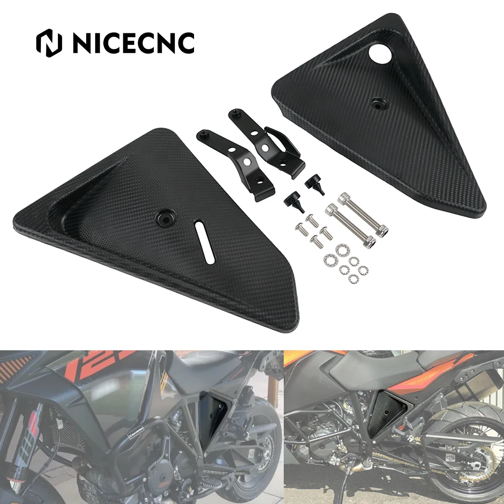 

Боковые панели теплозащитного экрана мотоцикла для KTM 1290 Super Adventure R S T 1290 SAR SAS SAT 15-2021 1190 ADV/R 14-16 1090 ADV R 17-19