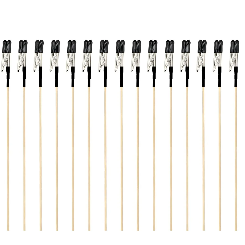 10/20PCS Metal Rubber Model Painting Stand Updated Design Modeling Tools Gundam Model Tools Long-tailed Wood Stick Detachable