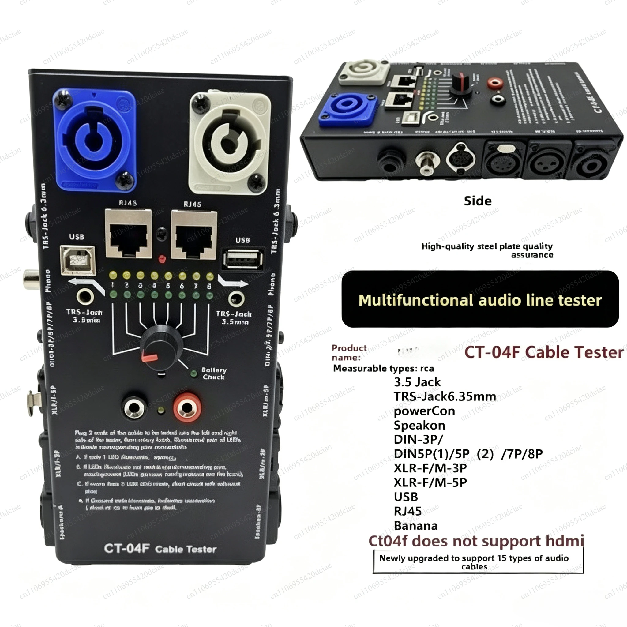 CT20 Multifunctional Cable Tester, Audio Signal Detector
