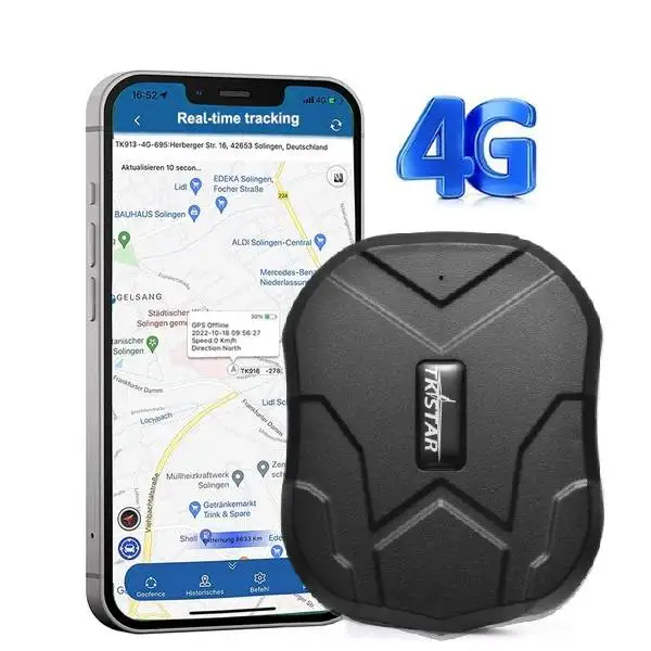 Multifunctional Globally Applicable 4G Waterproof Magnetic Real Time GPS Tracker Lifetime Free APP/PC Platform for all Vehicles