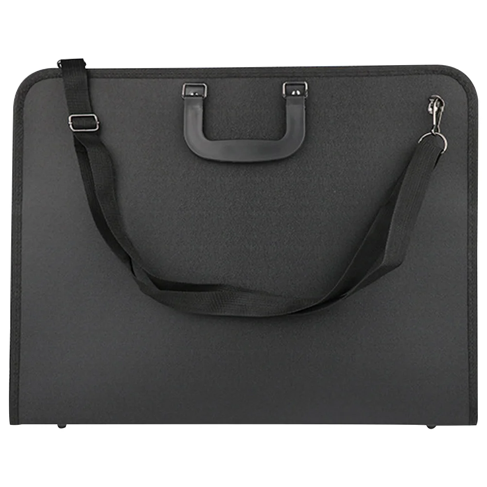 

600D Oxford Art Drawing Storage Bag Portable Lightweight Handle Design A3 Portfolio Case Artist Supplies Pencil Brush Bag