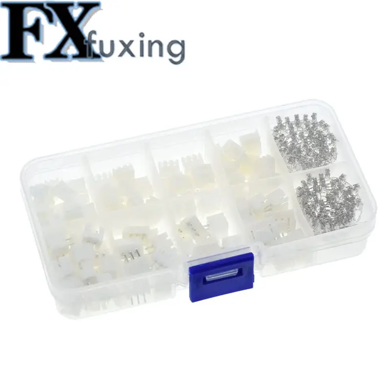 120Pcs/Box JST VH3.96 Pin Header Connector 2/3/4 Pin JST VH 3.96mm Male Plug Female Socket Plastic Housing Terminals Connector