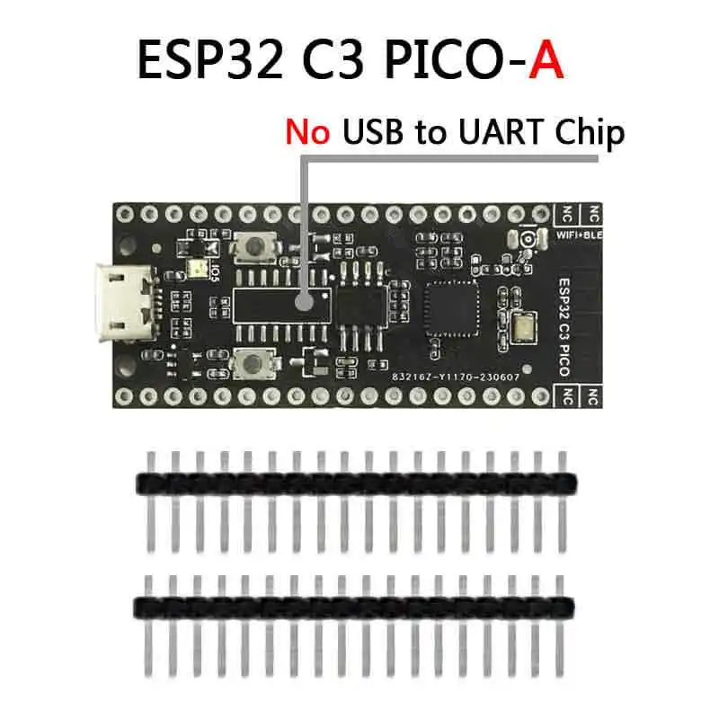 ESP32 C3 GPIO Port WiFi Bluetooth Board Compatible with Raspberry Pi PICO layout For Arduino IED Board