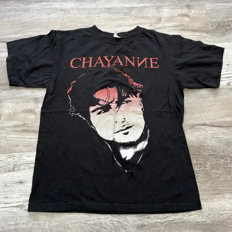Chayanne Red Stylized Portrait T-Shirt