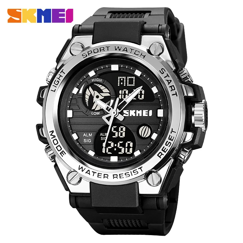 SKMEI 2031 Sport Watch Men's Watch Stopwatch Chronograph Waterproof Mens Watches Reloj Masculino Strap Wristwatch Men 1155B 1637