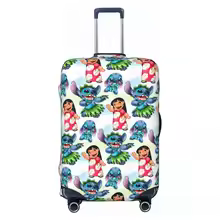 Cartoon Stitch disney Travel Luggage Cover Durable Suitcase Protector Washable Baggage Covers Fits