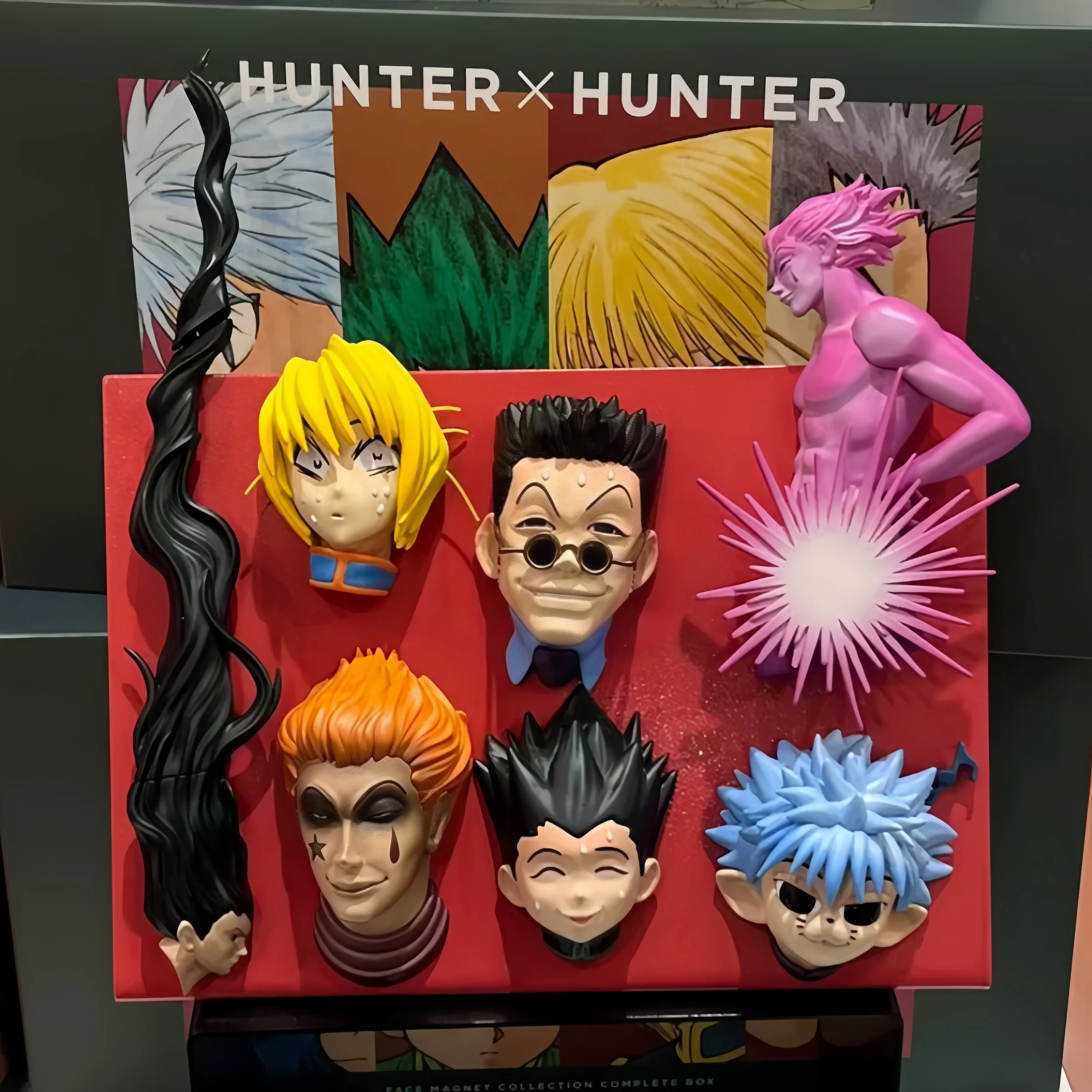 Bandai Hunter X Hunter Mini Action Figure Gon Killua Kurapika Hisoka Collectible Desktop Display Decor For Anime Fans