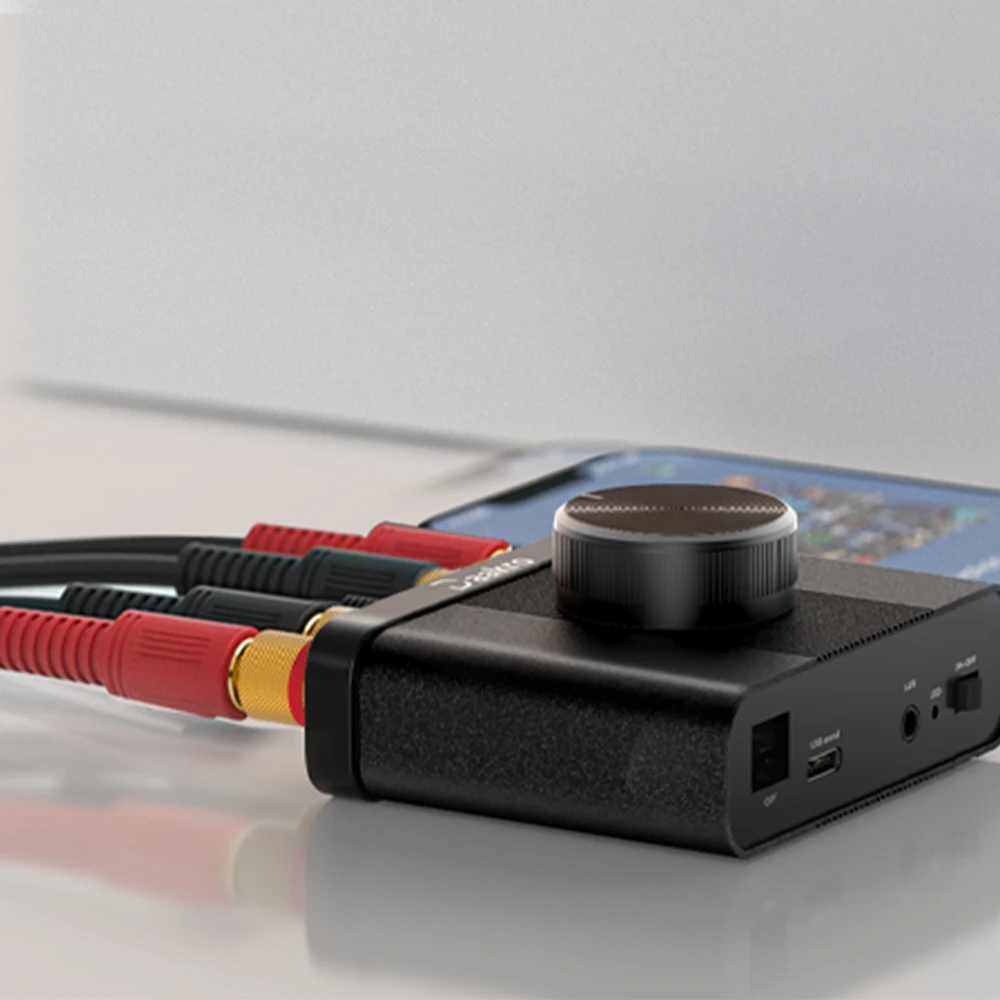 Mini Bluetooth 5.0 Power Amplifier TPA3116 Digital Amplifier HiFi Stereo Audio Receiver Amp Home/Car Sound Amplifier 50W + 50W