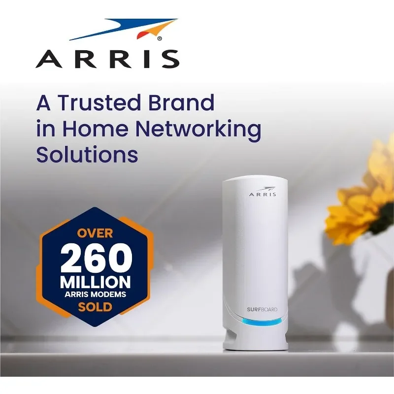 2025 عيد الميلاد. لوح التزلج S34 DOCSIS 3.1 مودم كابل متعدد جيجابت |   تمت الموافقة على Comcast Xfinity وCox وSpectrum&More و2.5 Gbps Max