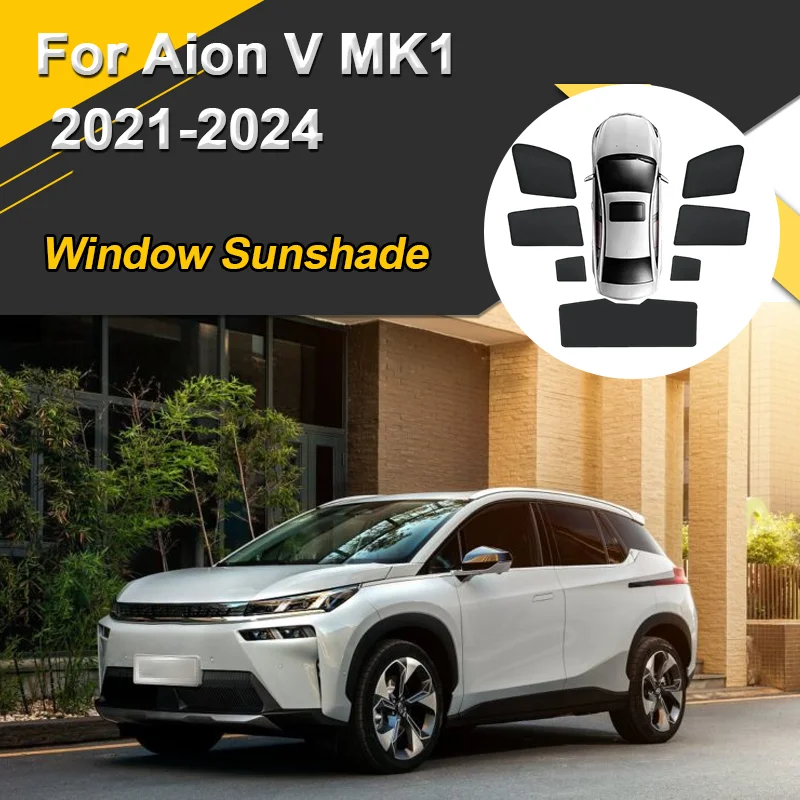 

Car Sun Shades For Aion V MK1 2021 2022 2023 2024 Sunshades Heat Insulation Window Curtain Mesh Windshield Visors Accessories