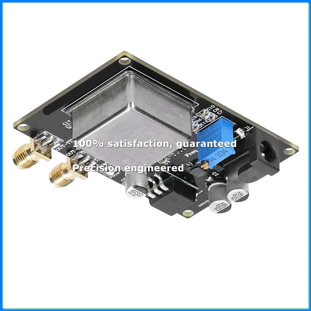 Constant Temperature 10MHz OCXO Frequency Reference Source Sine Wave Square Wave Frequency Trimming Reference Module-A28R