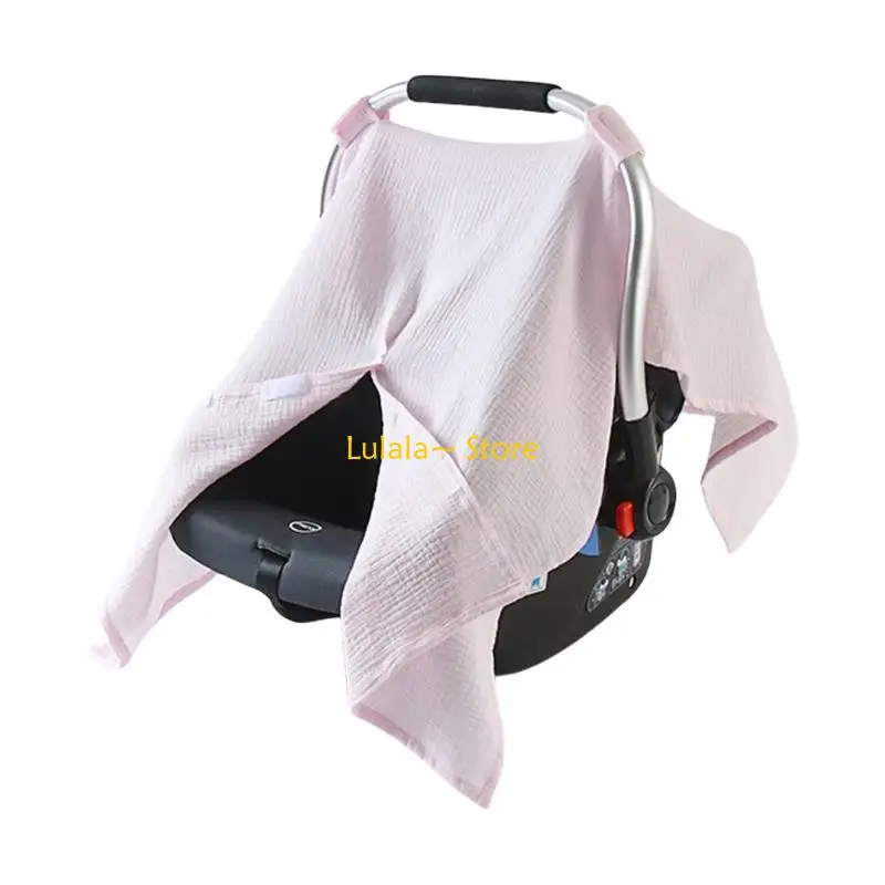 

Y4QA Multifunction Baby Safety Seats Cover Sunshade Carrying Basket Sleeve Windproof