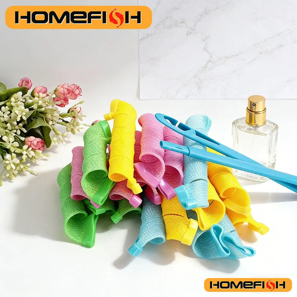 18Pcs Magic Hair Curler Wave Formers Set - DIY Hair Styling Tool Hair Accessories Rollers for Women