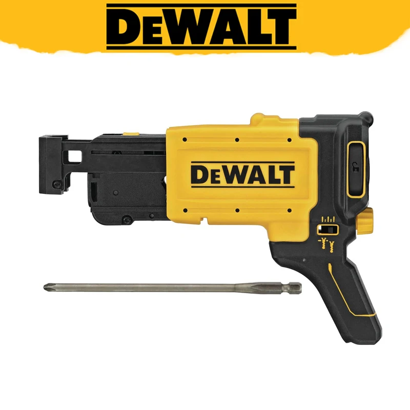 DEobcuT-Pistolet à vis pour cloisons sèches, tournevis électrique assemblé, accessoire d'outil facile à utiliser, rotation à 360 °, DCF6Ath